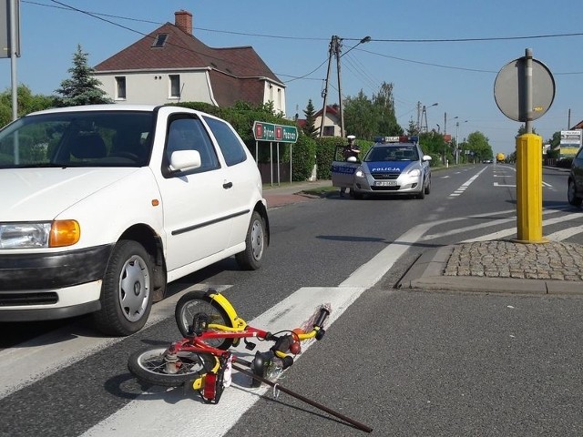 Do wypadku doszło na ul. Kluczborskiej w Oleśnie, czyli na drodze krajowej nr 11.