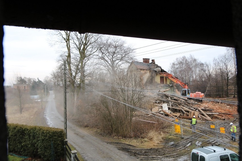 Rybnik: Dworek Florianshof zburzony! Skandal! Była policja,...