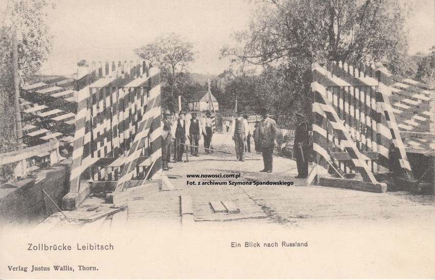 Most graniczny na Drwęcy w Lubiczu. Przez te wrota wędrowali...