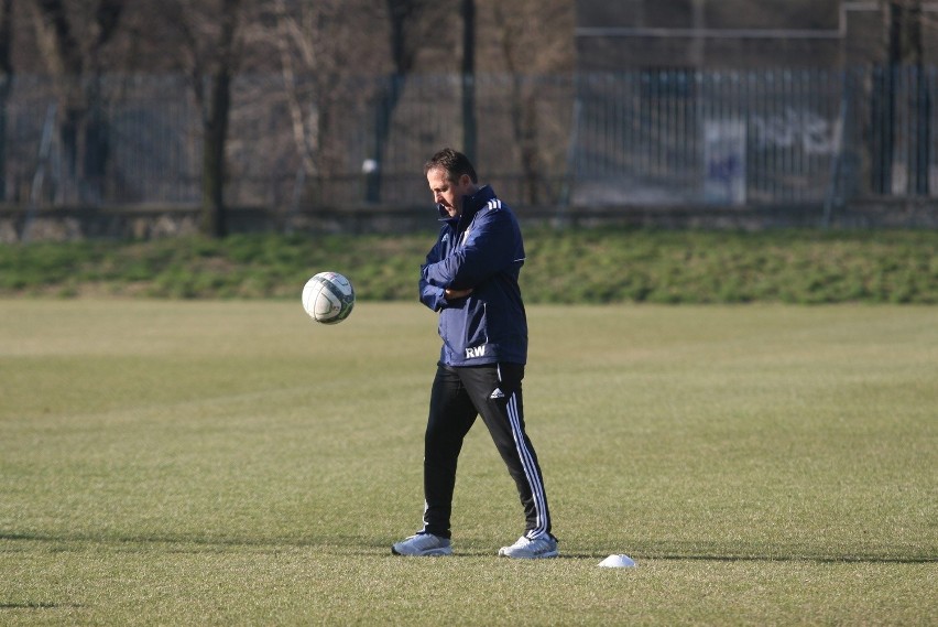 Pierwszy trening Roberta Warzychy z Górnikiem Zabrze