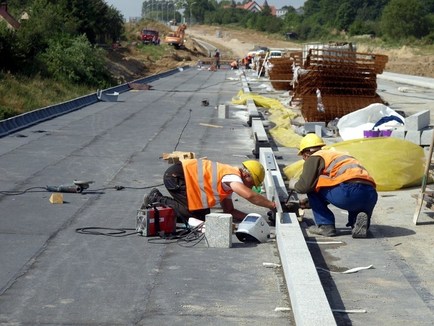 Budowa mostu w Koszalinie