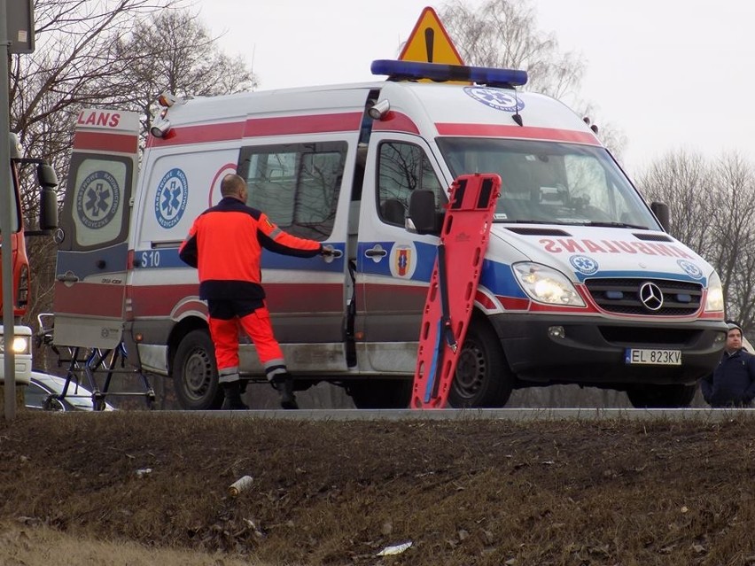 Wypadek w miejscowości Jastrzębiec.