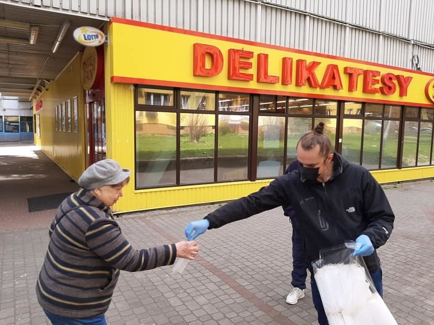 Członkowie Stowarzyszenia Osiedla Kmiecie w Przemyślu...