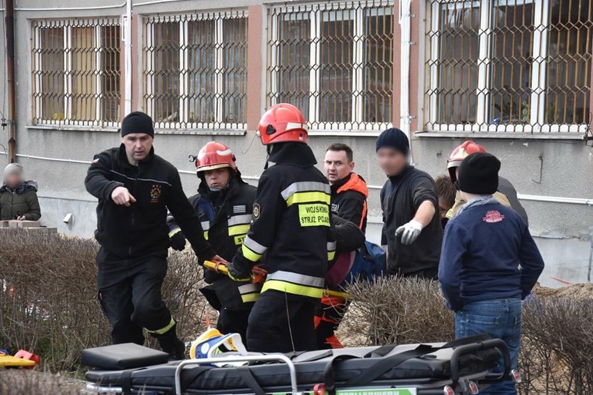 Poszkodowani trafili pod opiekę lekarzy