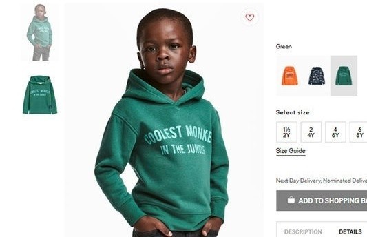 H&M w ogniu krytyki. Przeważyła jedna nieprzemyślana reklama z czarnoskórym chłopcem