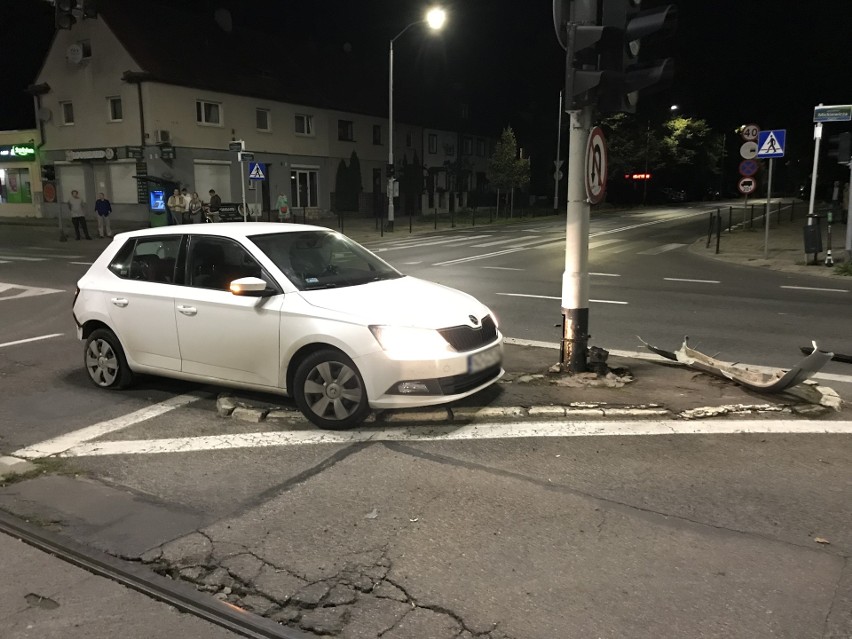 Nocny wypadek na szczecińskim Pogodnie. Była tam taksówka?