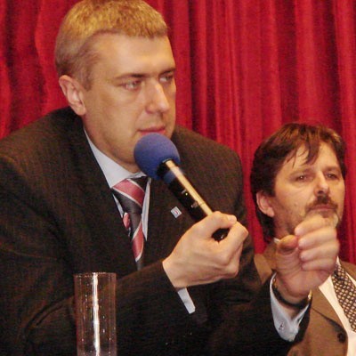Wivepremier Roman Giertych podczas wizyty w Bielsku Podlaskim nie poruszał tematów dotyczących mniejszości narodowych