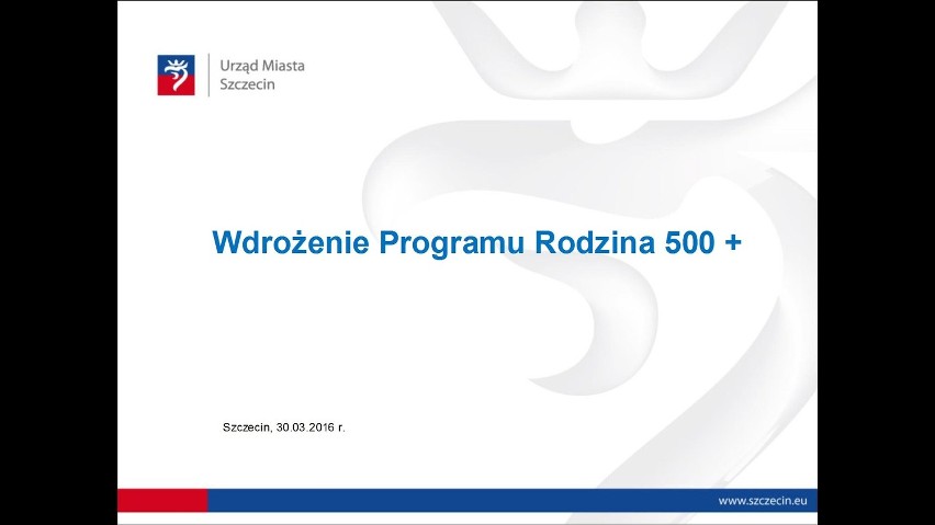 500+ na dziecko w Szczecinie. Składanie wniosków od 1 kwietnia