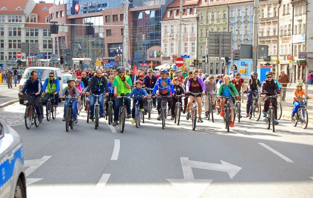 Peleton rowerowy w ramach Dni Promocji Zdrowia 2014