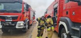 Pożar w domu jednorodzinnym w Łebie. Paliło się poddasze (zdjęcia)