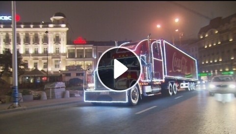 Ciężarówki Coca-Coli w Polsce