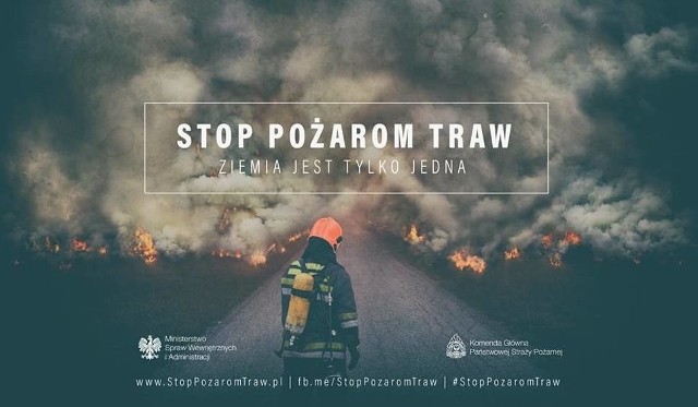 100 pożarów traw w zaledwie jeden kwietniowy weekend na Pomorzu