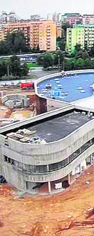 Aquapark ciągle w budowie, ale budzi zainteresowanie