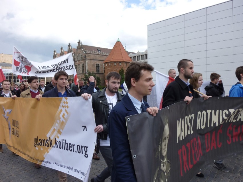 W Marszu Rotmistrza Pileckiego w Gdańsku wzięło udział ok....
