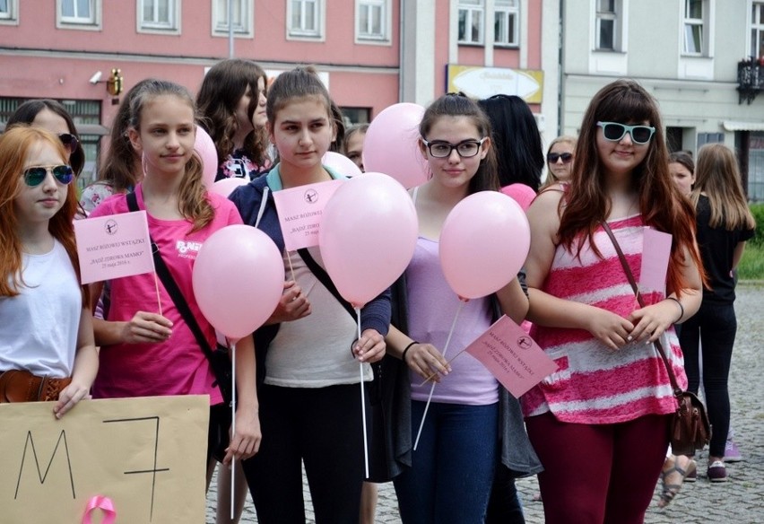 Marsz Różowej Wstążki do inicjatywa Częstochowskich Amazonek