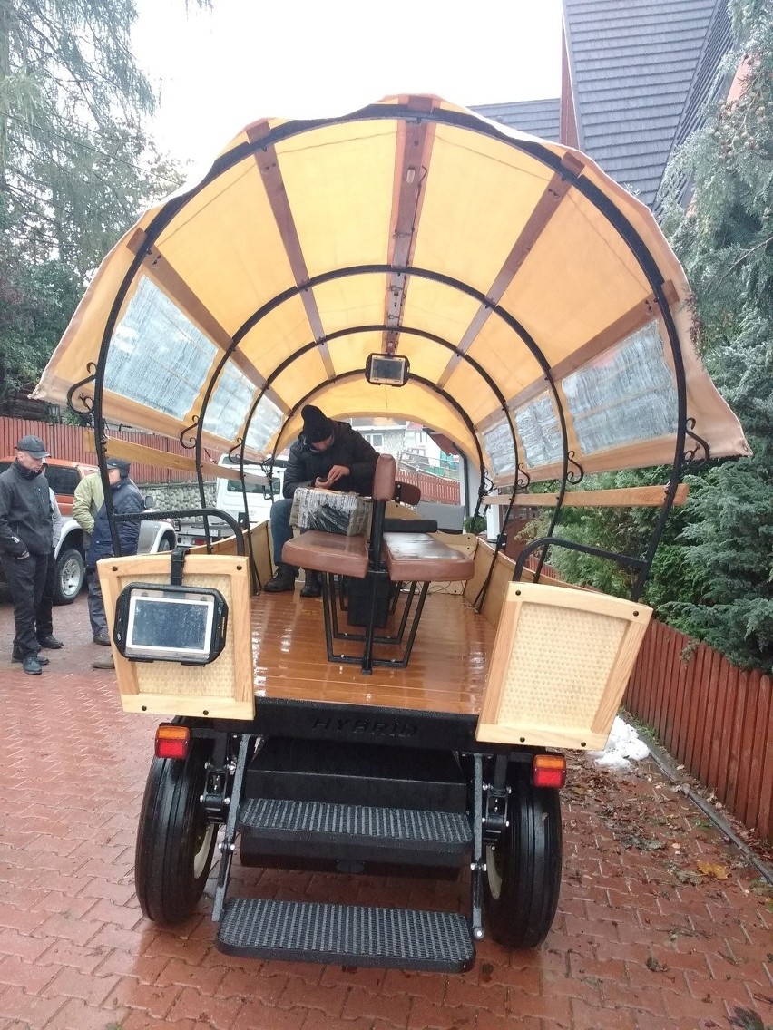 Wóz hybrydowy, który był testowany w 2016 roku