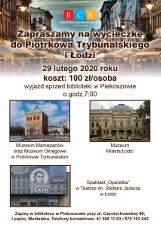 Wycieczka do Piotrkowa Trybunalskiego i Łodzi z Piekoszowa
