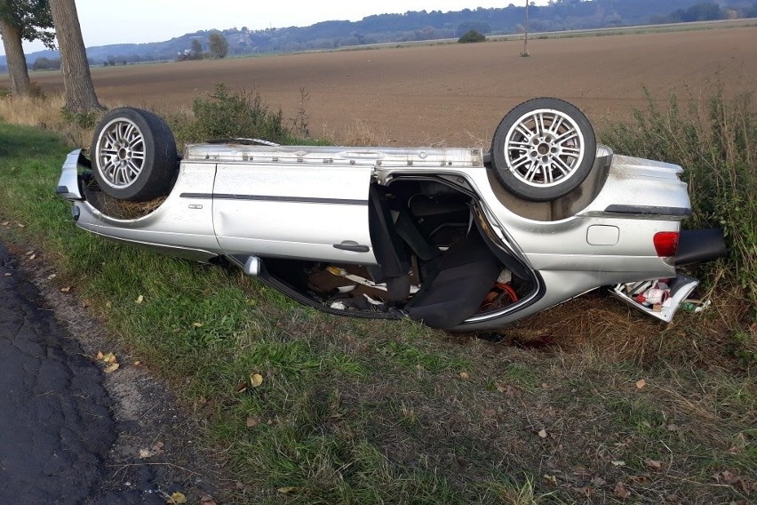 Kilka dni temu na drodze w pobliżu Chełmna bmw uderzyło w...