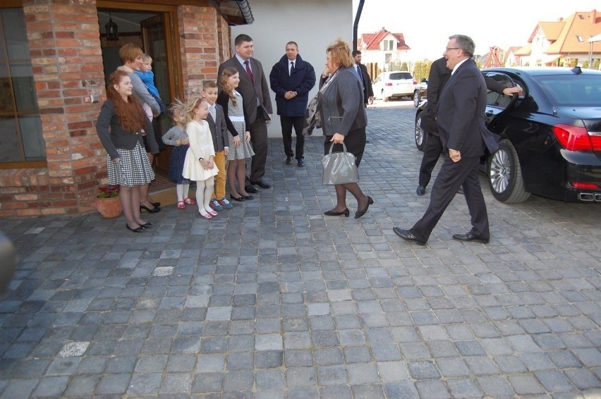 W 2015 r. prezydent RP Bronisław Komorowski odwiedził...