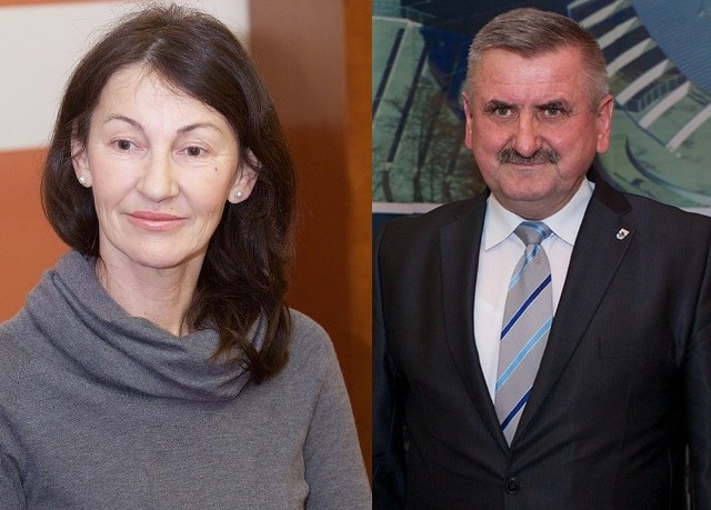 Anna Gibas i Jan Prościak.