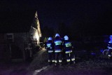 Wybuch gazu w Sławsku 17.01.2022 r. Jedną osobę karetka zabrała do szpitala