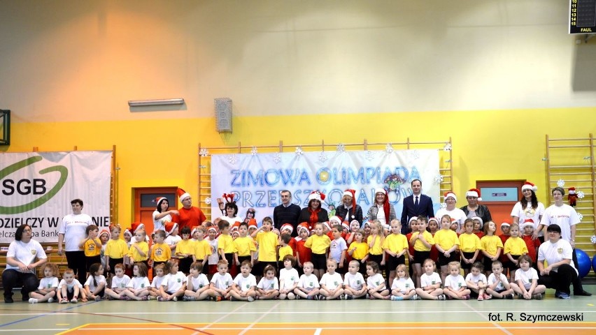Mikołajkowa olimpiada przedszkolaków w Sławnie [zdjęcia]