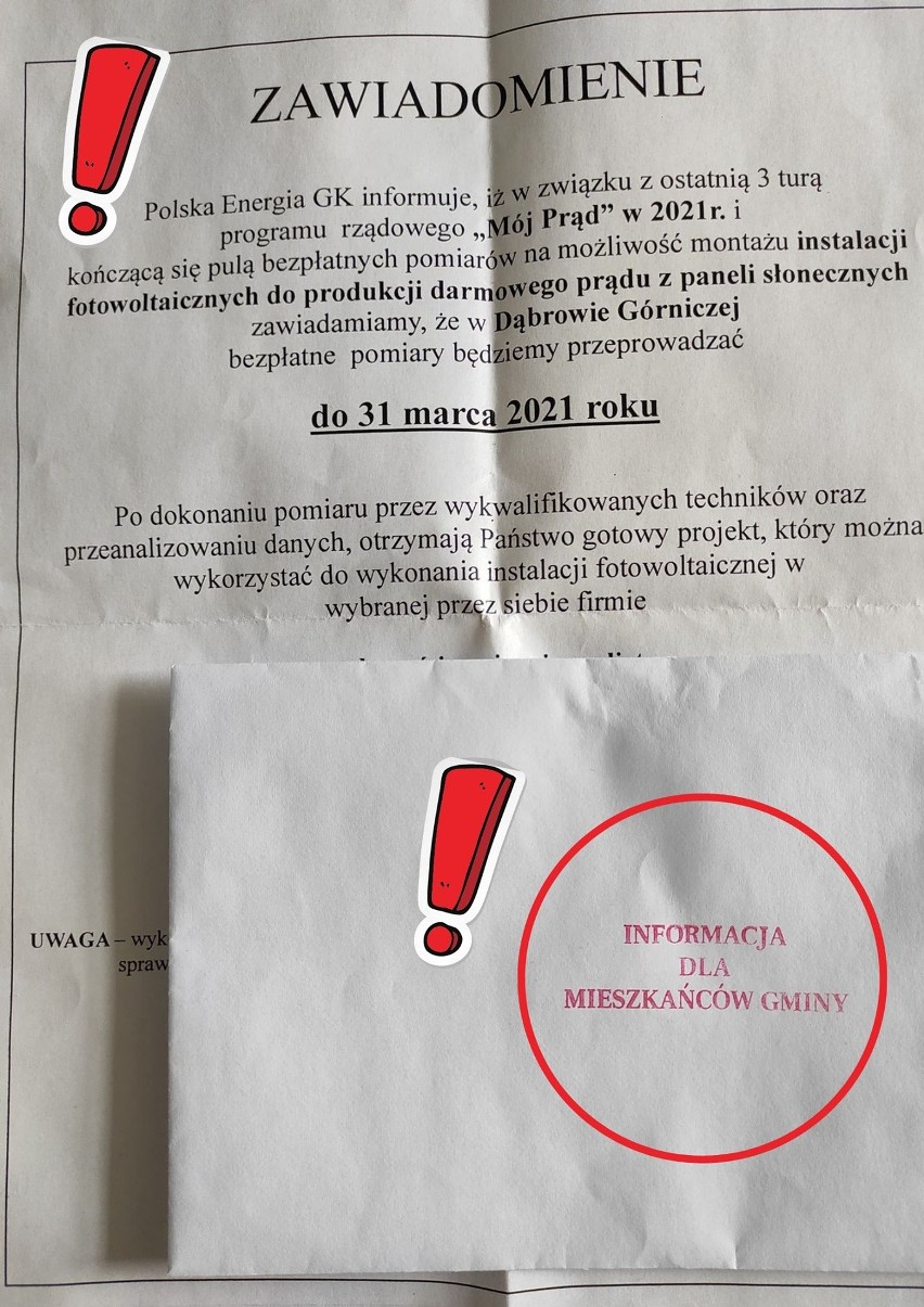 Oszuści podszywają się pod przedstawicieli firm oraz urzędów...