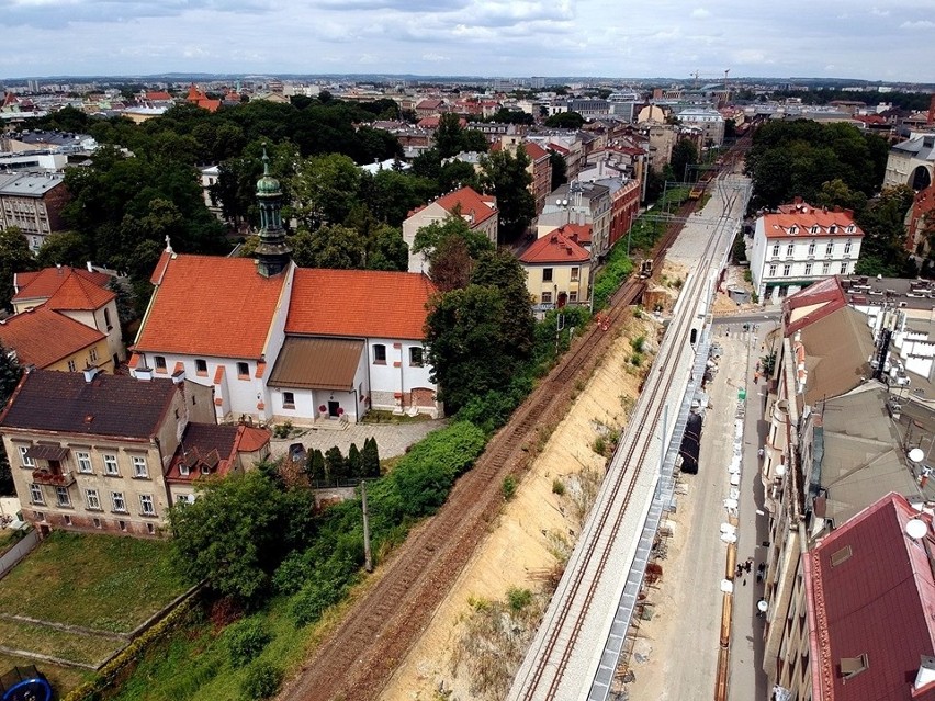 Tak postępują prace w centrum Krakowa