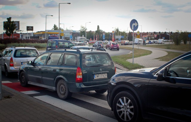 Ulica Graniczna, wjazd na rondo rotmistrza Pileckiego