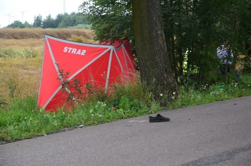 W Lubieszewie we wtorek, 21 lipca zginął rowerzysta. Są...