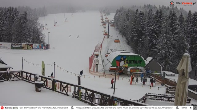 Stacja narciarska Słotwiny Arena otwarta. Można szusować