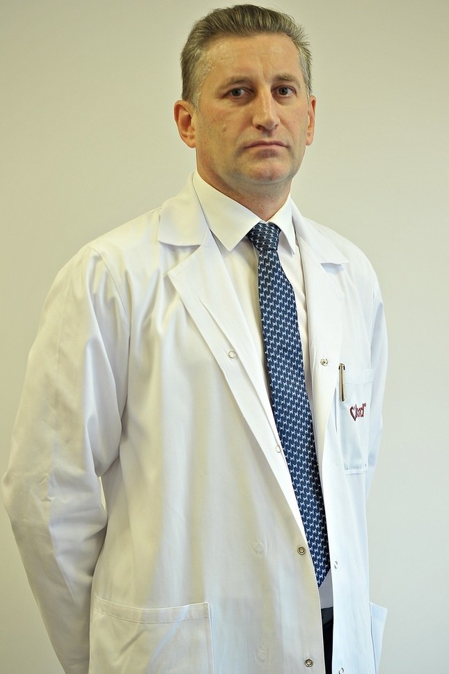 Dr n. med. Jacek Gniot, ordynator oddziału kardiologii w...