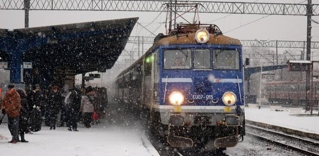 Pociąg TLK relacji Kołobrzeg - Kraków