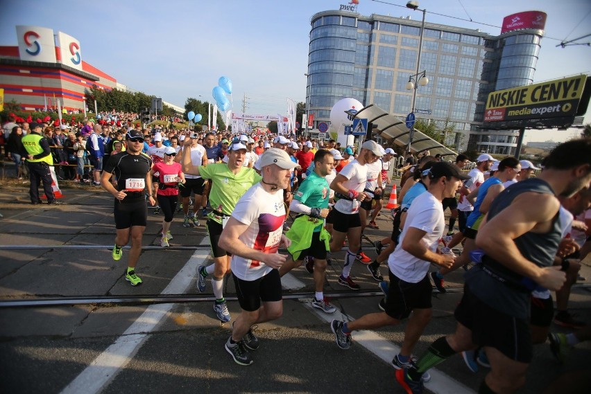 8. edycja PKO Silesia Marathon wystartował spod Silesii City...