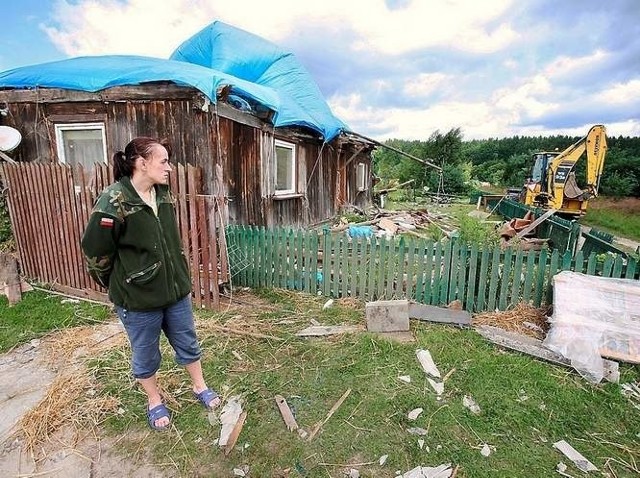 Mieszkańcy Starej Rzeki w gminie Osie jeszcze długo będą odczuwać skutki trąby powietrznej.