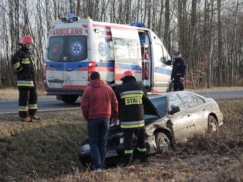 Dzisiaj (sobota 27.02) doszło do wypadku w Węglewie (gmina...