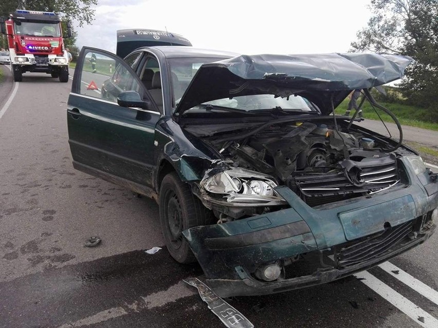 Wypadek na trasie Brańsk - Bielsk Podlaski. Kierowca trafił...