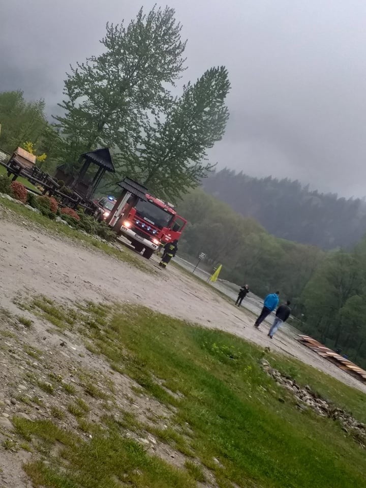 Pieniny: Wypadek na Dunajcu! Nie żyje 58-letni flisak