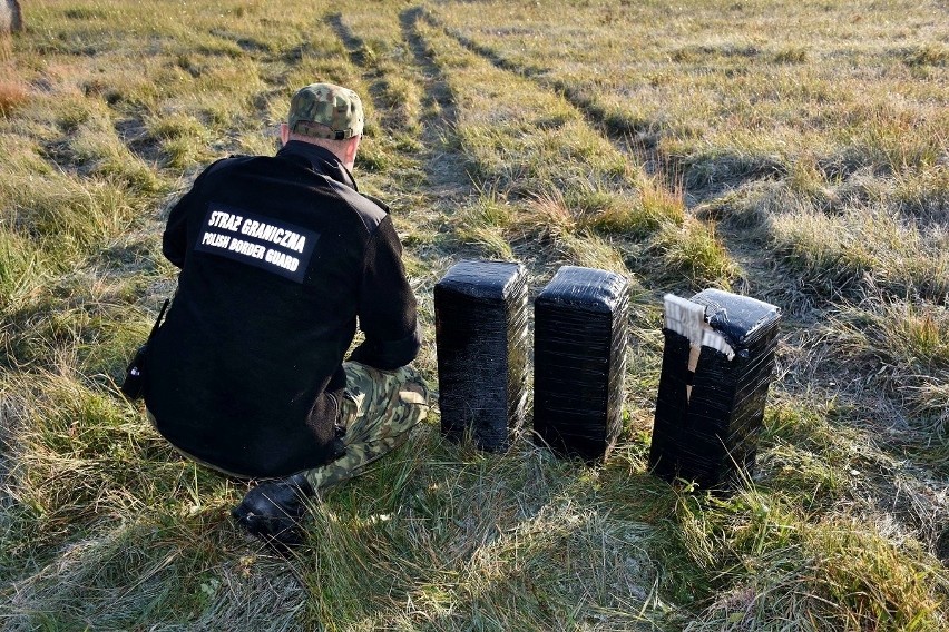 Powiat chełmski: Papierosy z przemytu ukryte były w zaroślach nad Bugiem