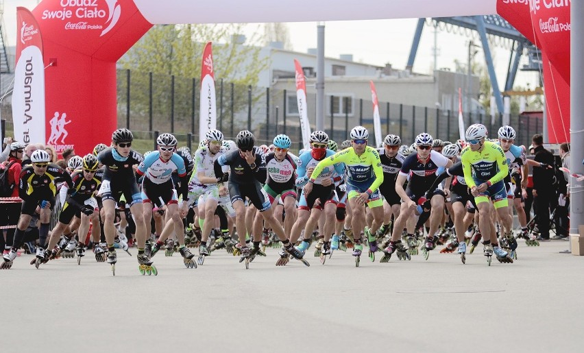 Wiosenny Półmaraton wrotkarski w Gdańsku