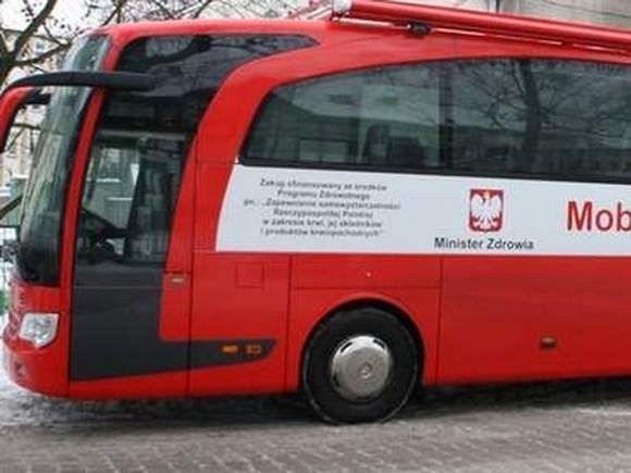 Autobus do poboru krwi pojawi się w Słupsku i Ustce.
