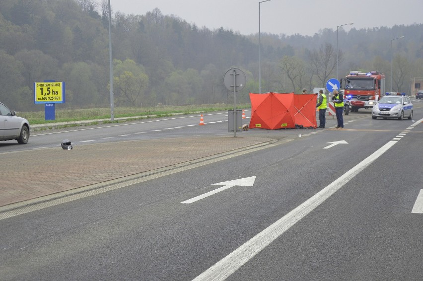 Gorlice. Śmiertelny wypadek na obwodnicy, zginął motocyklista