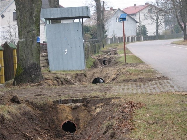 Teraz wieś jest gotowa na jesienne deszcze i wiosenne roztopy.