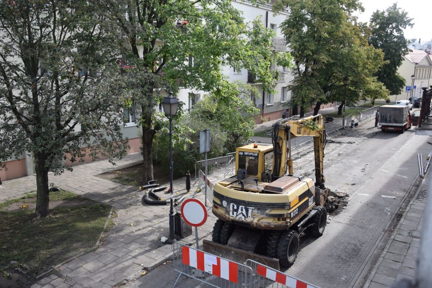 Kierowcy, uwaga! Ulica Żabia we Włocławku jest nieprzejezdna