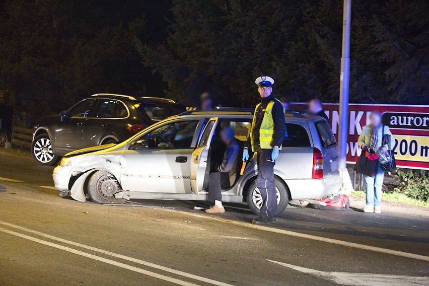 Kolizja na ulicy Portowej w Słupsku