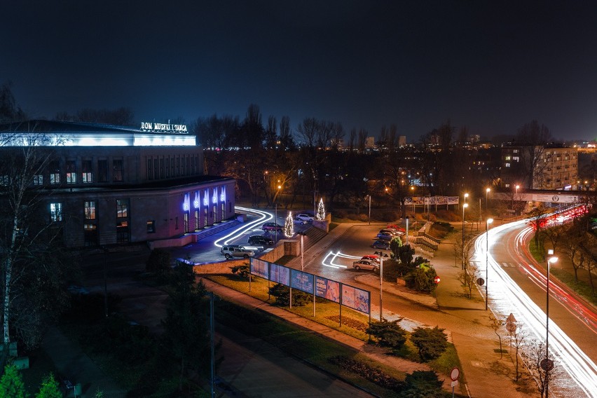 Zabrze nocą