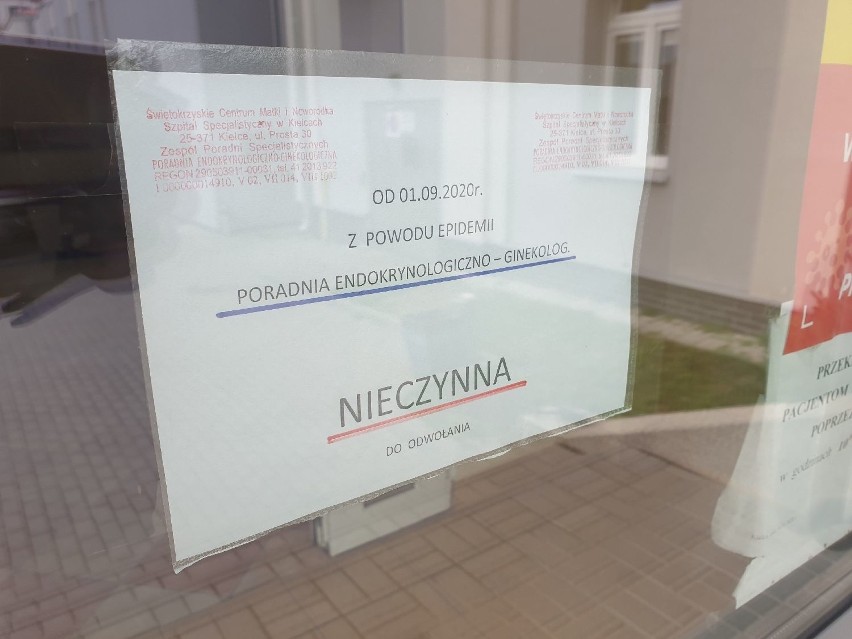 Koronawirus w szpitalu na Prostej w Kielcach! Zamknięty oddział i część poradni. Strach kobiet, którym wypadł termin porodu