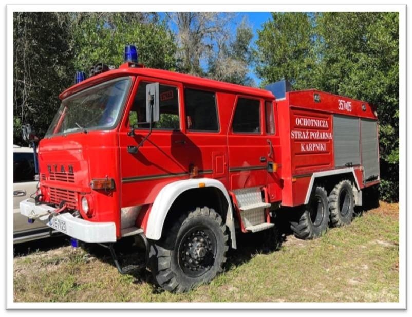 W wyprawie weźmie udział czerwony STAR 266 – pożarniczy z...
