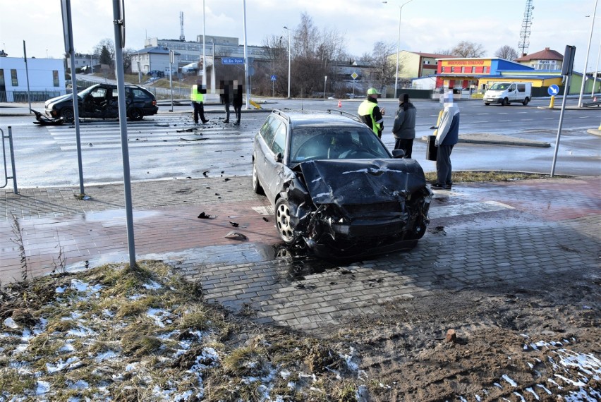 Wypadek na ul. Do Dysa w Lublinie