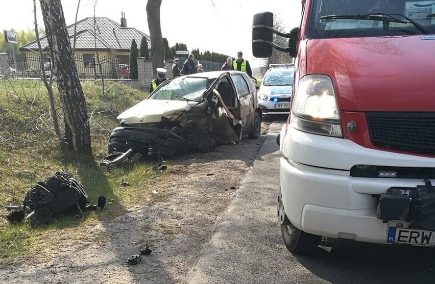 Śmiertelny wypadek koło Rawy Mazowieckiej. 66-letni kierowca...